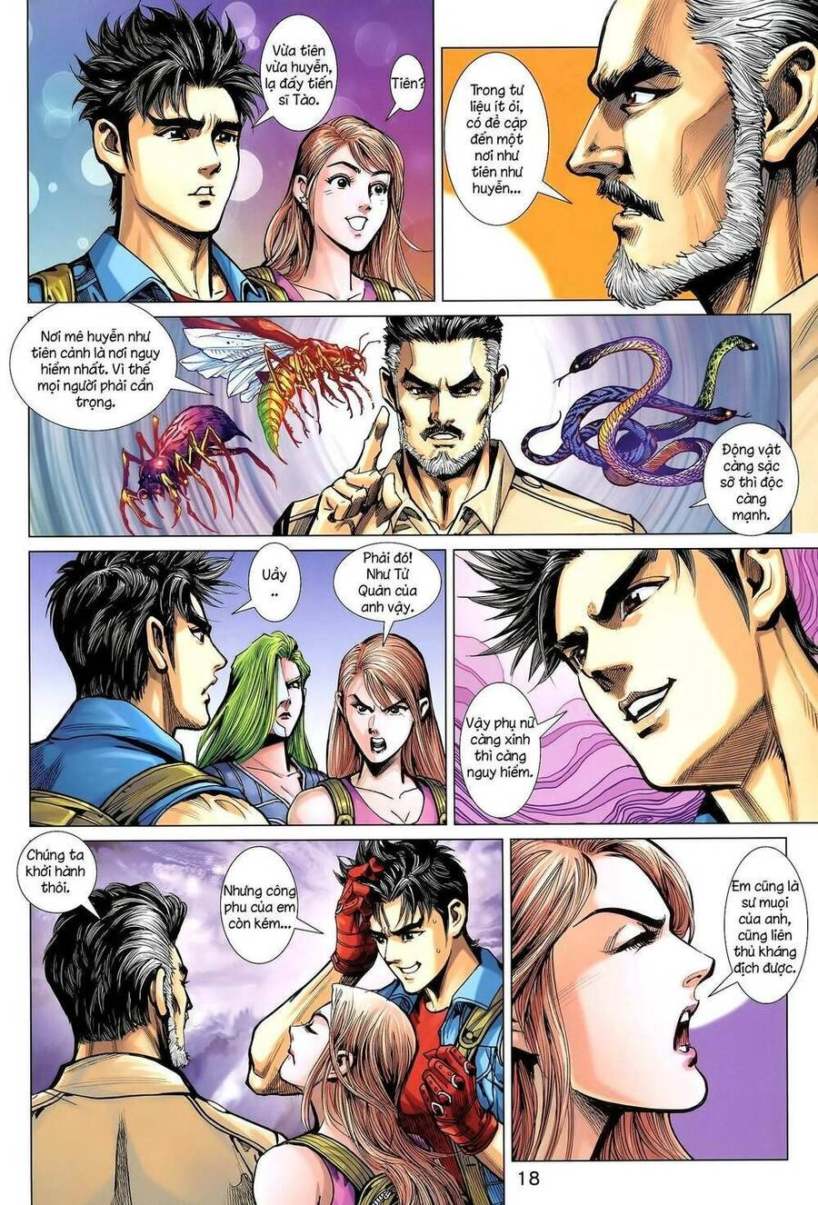 Long Hổ 5 Thế 3 Thế Cừu Chapter 14 - 3