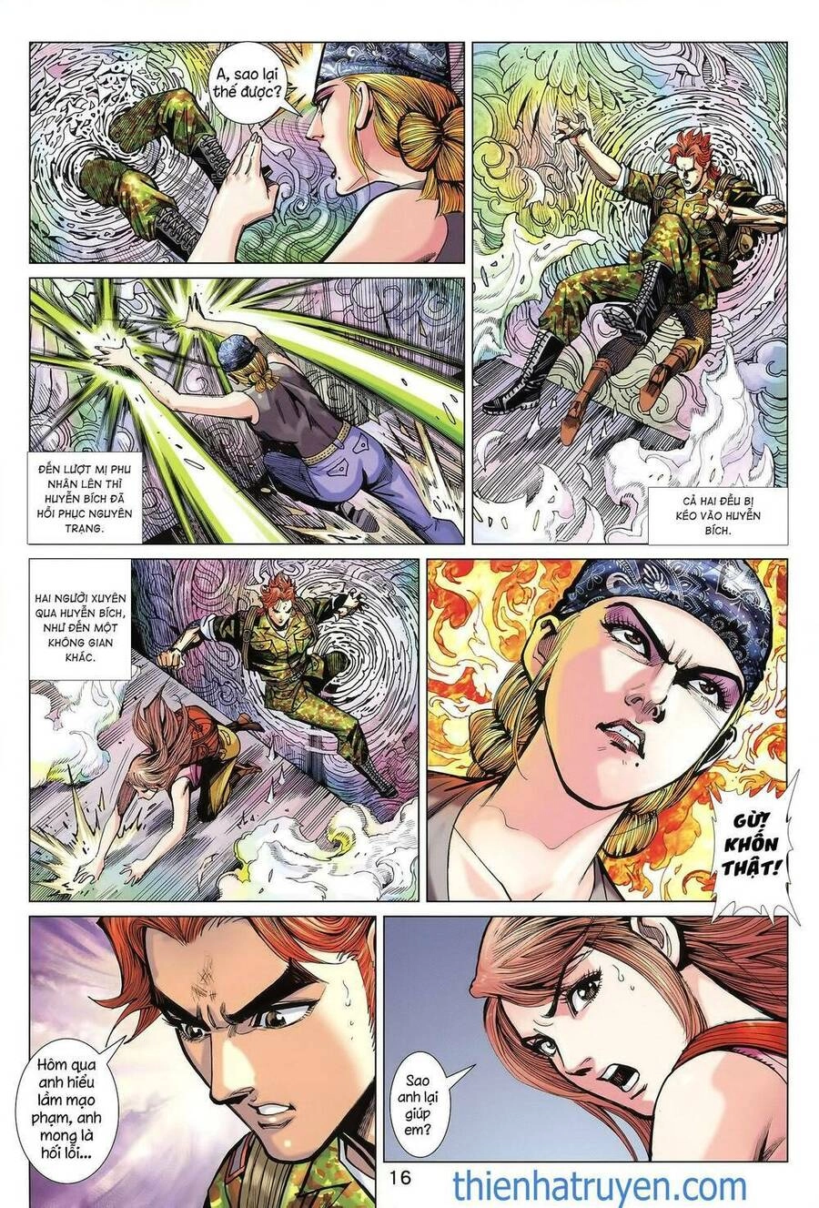 Long Hổ 5 Thế 3 Thế Cừu Chapter 15 - 16