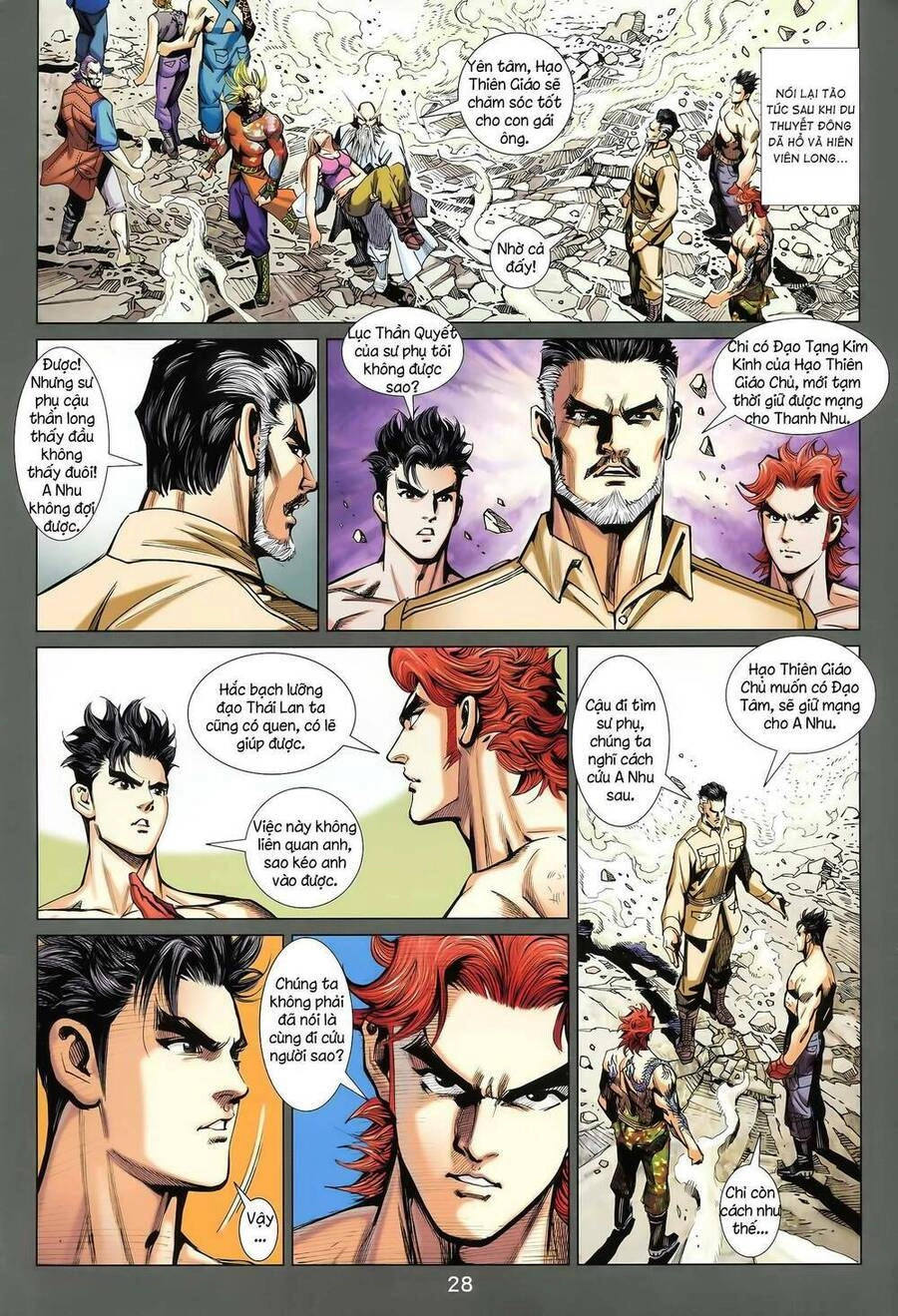 Long Hổ 5 Thế 3 Thế Cừu Chapter 28 - 13