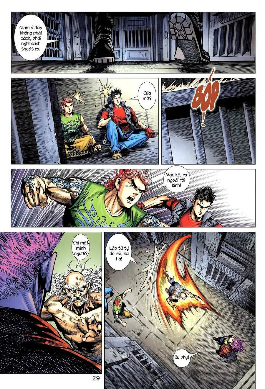 Long Hổ 5 Thế 3 Thế Cừu Chapter 36 - 12