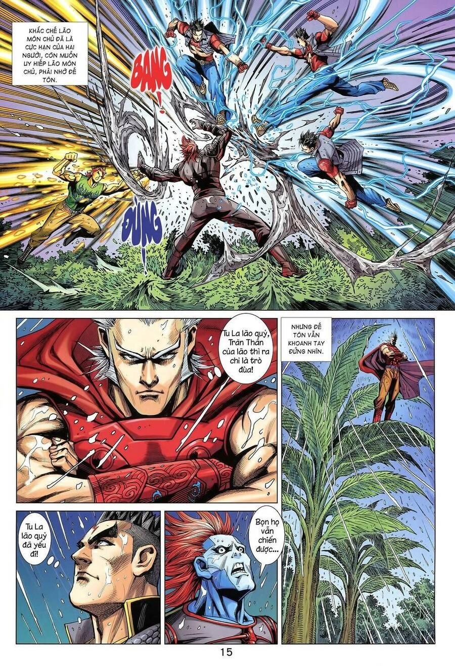 Long Hổ 5 Thế 3 Thế Cừu Chapter 54 - 15