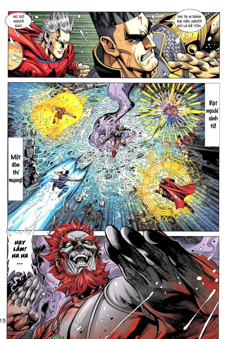 Long Hổ 5 Thế 3 Thế Cừu Chapter 58 - 15