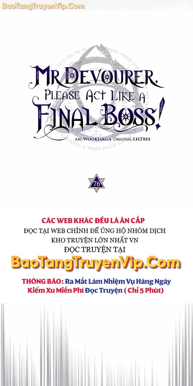 Hãy Hành Động Như Một Boss Đi Ngài Mr Devourer Chapter 76 - 8