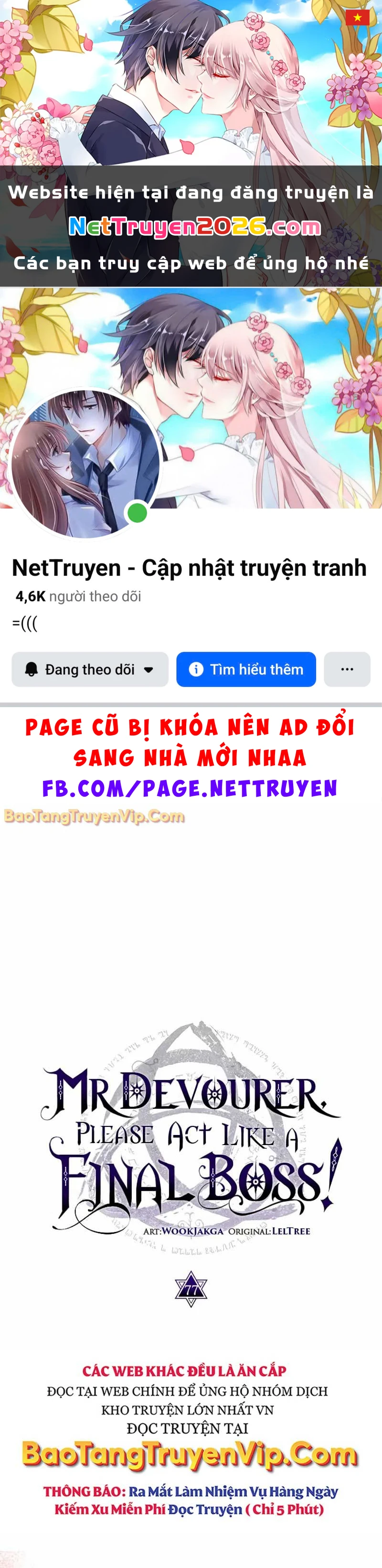 Hãy Hành Động Như Một Boss Đi Ngài Mr Devourer Chapter 77 - 1