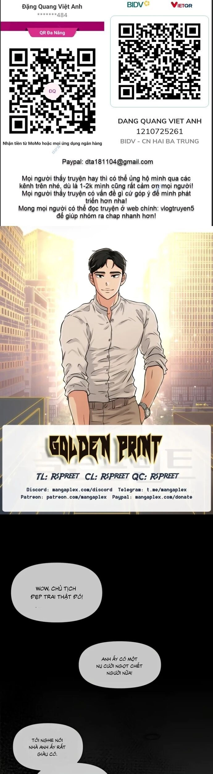 Bản Thiết Kế Vàng Chapter 5 - 1