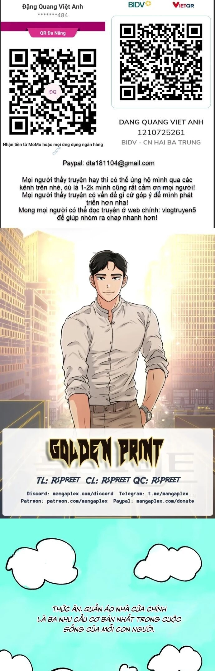 Bản Thiết Kế Vàng Chapter 6 - 1