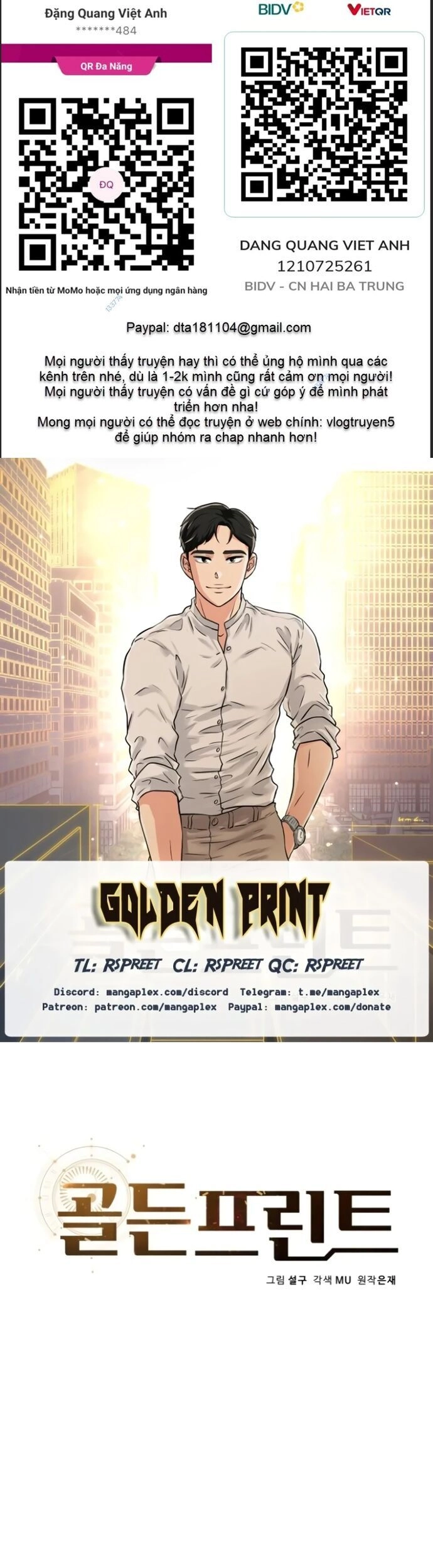 Bản Thiết Kế Vàng Chapter 8 - 1