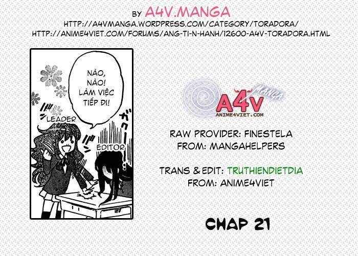 Toradora! Chapter 21 - 22