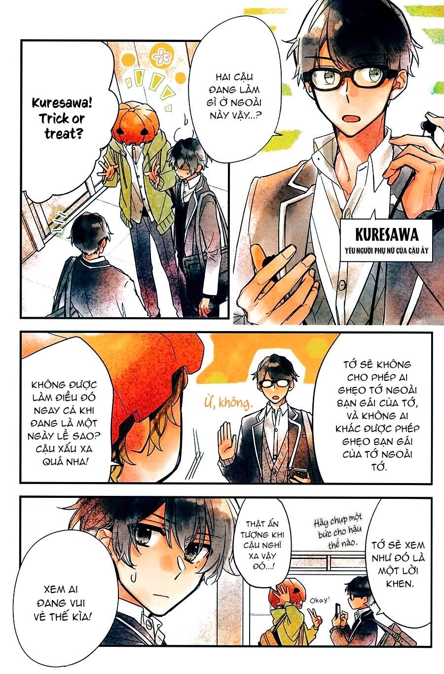 [Sasamiya] Câu Chuyện Nho Nhỏ Về Halloween Chapter 1 - 5