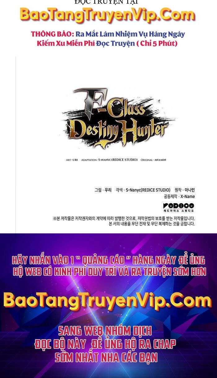 Thợ Săn Số Mệnh Cấp F Chapter 31 - 100