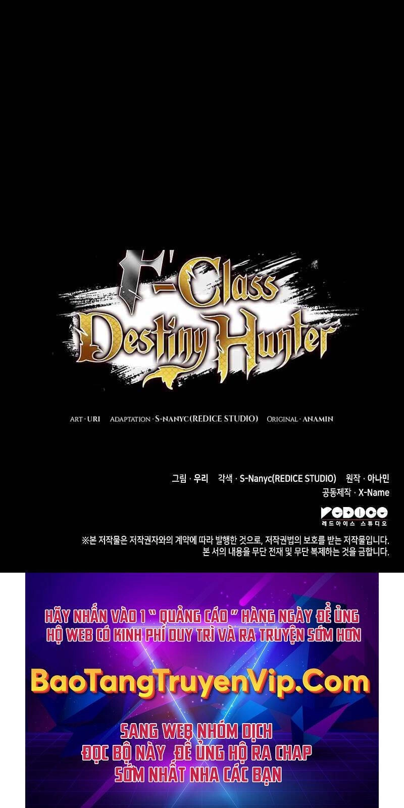 Thợ Săn Số Mệnh Cấp F Chapter 45 - 132