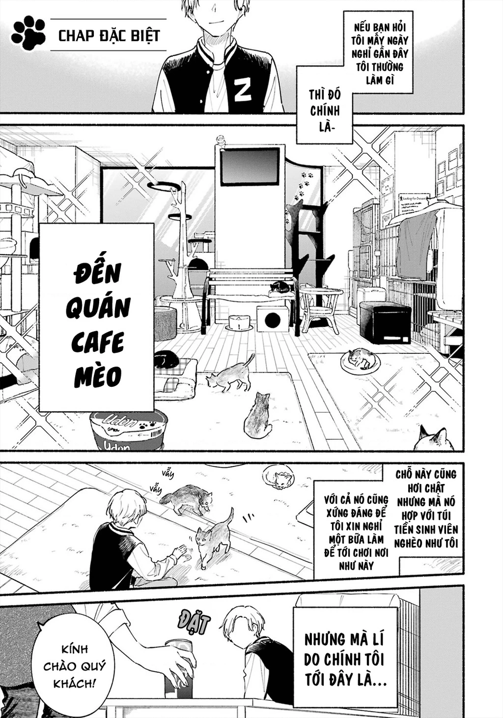 Cô Nàng Mèo Ngủ Gật Và Chàng Trai Hướng Nội Chapter 15.01 - 2