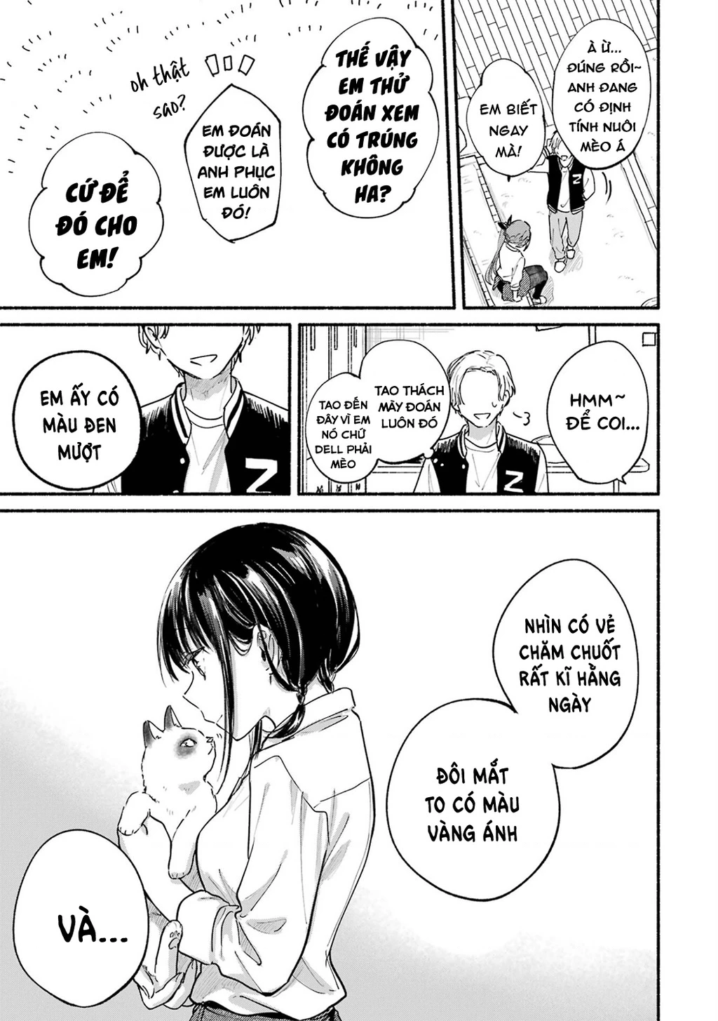 Cô Nàng Mèo Ngủ Gật Và Chàng Trai Hướng Nội Chapter 15.01 - 8