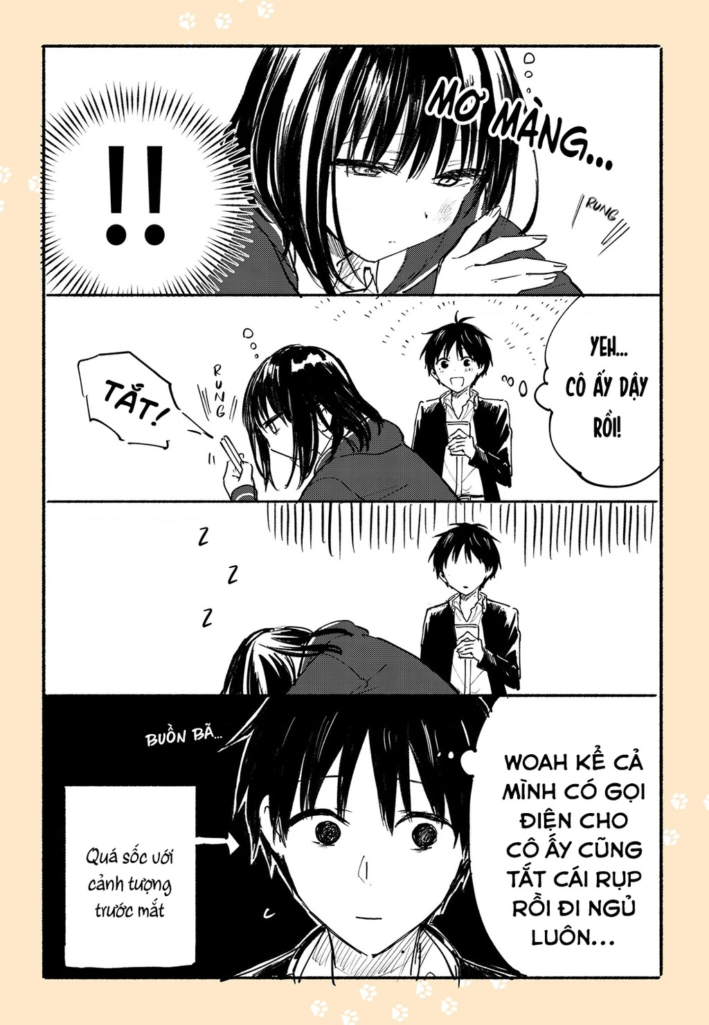 Cô Nàng Mèo Ngủ Gật Và Chàng Trai Hướng Nội Chapter 22.02 - 3