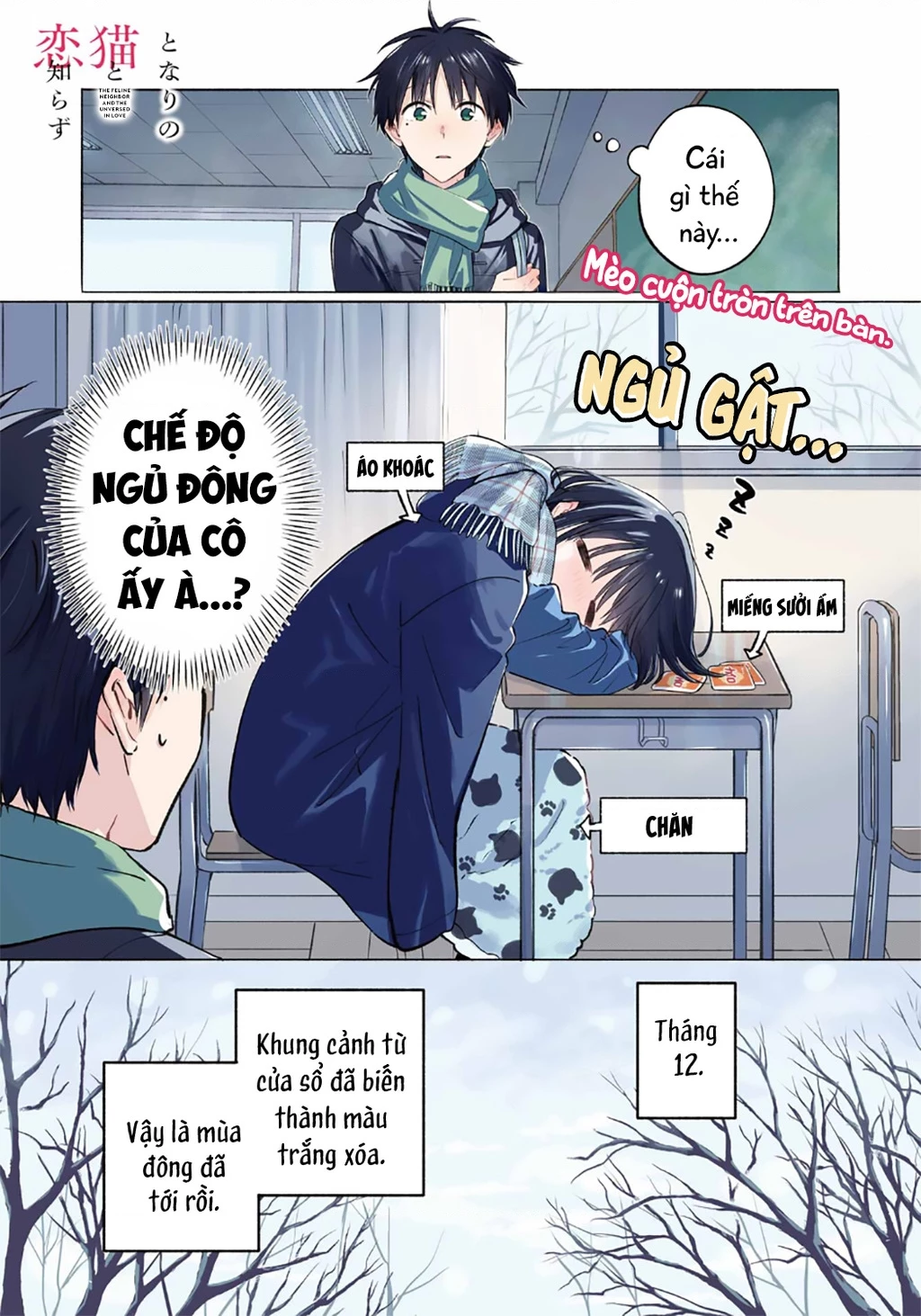 Cô Nàng Mèo Ngủ Gật Và Chàng Trai Hướng Nội Chapter 32 - 2