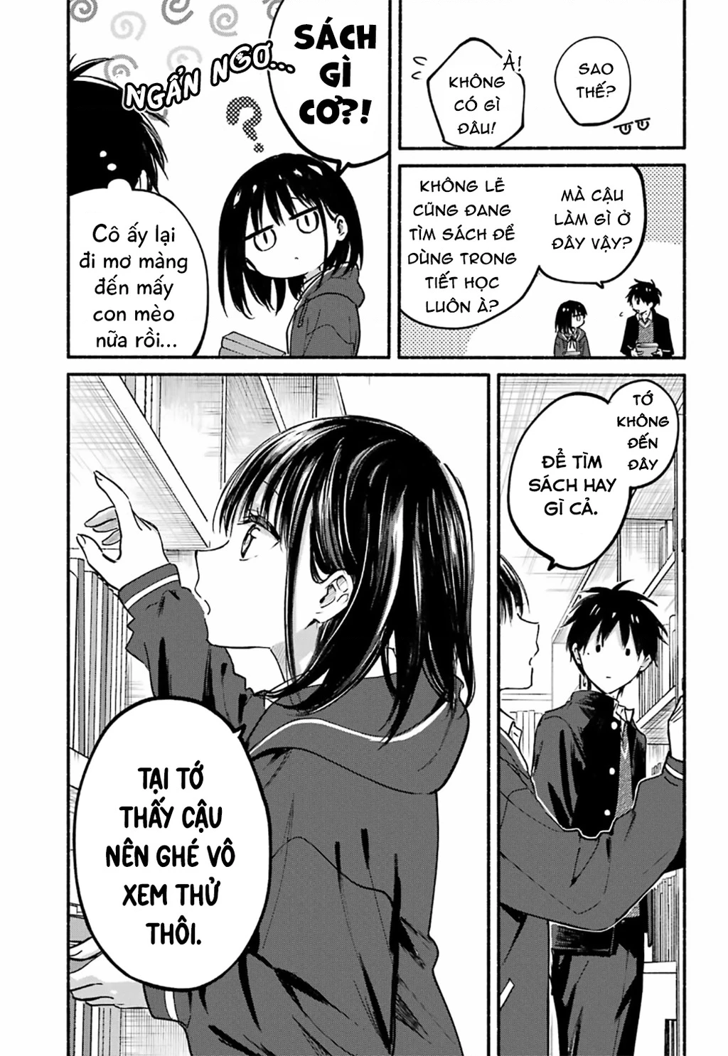 Cô Nàng Mèo Ngủ Gật Và Chàng Trai Hướng Nội Chapter 32 - 7