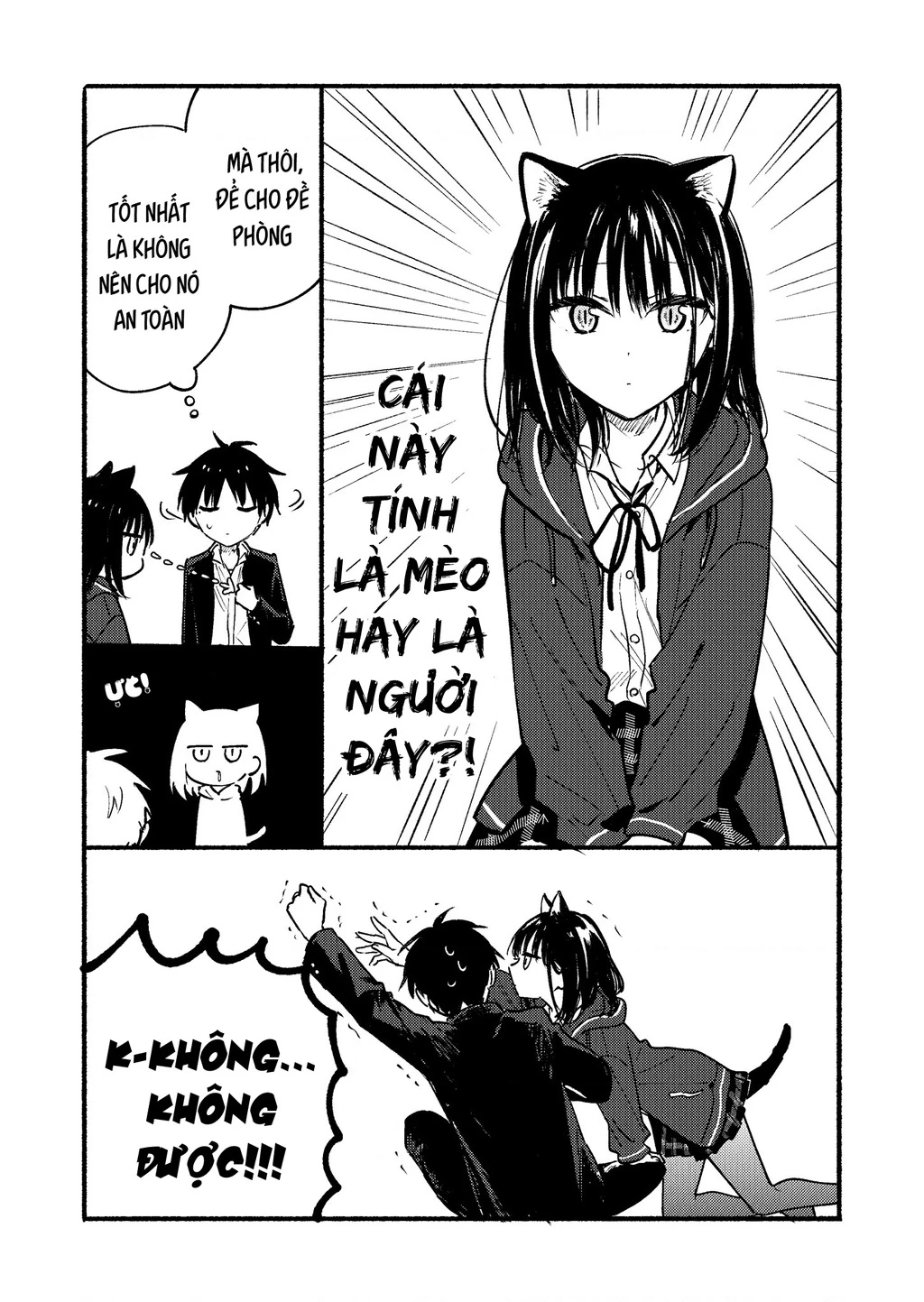 Cô Nàng Mèo Ngủ Gật Và Chàng Trai Hướng Nội Chapter 26.5 - 3