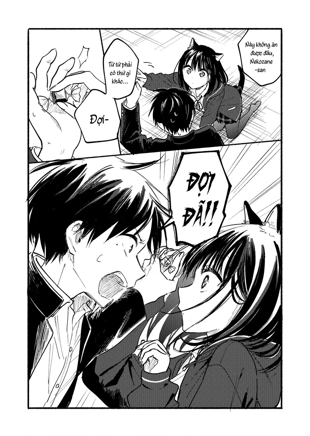 Cô Nàng Mèo Ngủ Gật Và Chàng Trai Hướng Nội Chapter 26.5 - 4