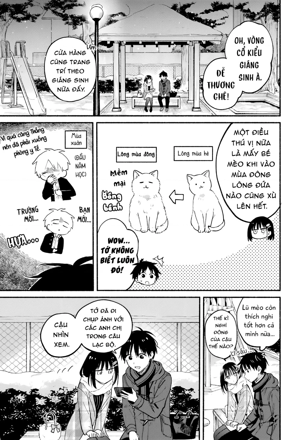 Cô Nàng Mèo Ngủ Gật Và Chàng Trai Hướng Nội Chapter 37 - 7