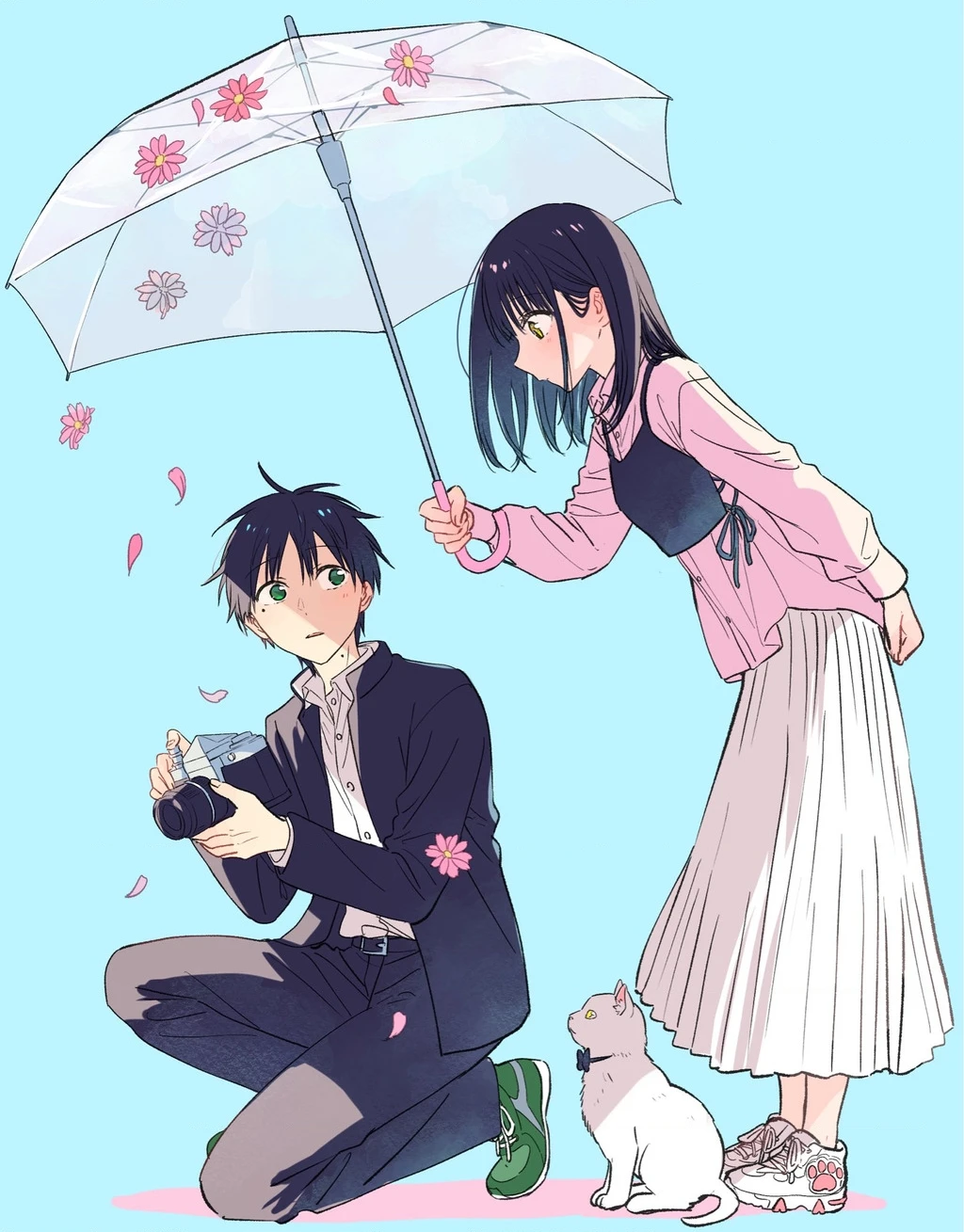 Cô Nàng Mèo Ngủ Gật Và Chàng Trai Hướng Nội Chapter 38 - 37