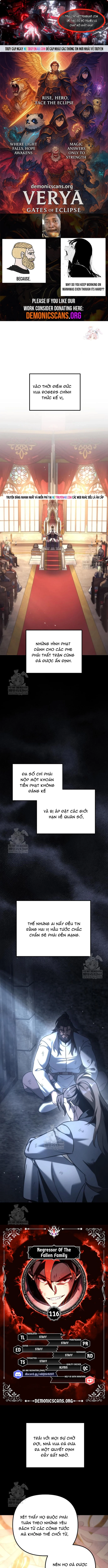 Hồi Quy Giả Của Gia Tộc Suy Vong Chapter 116 - 1