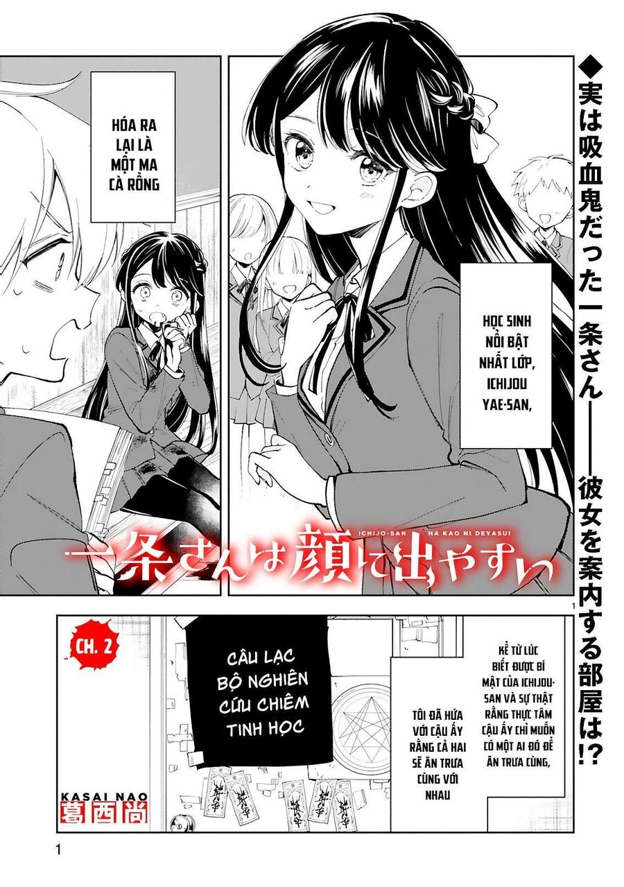 Hiện Hết Lên Mặt Cậu Rồi Kìa, Ichijou-San! Chapter 2 - 2