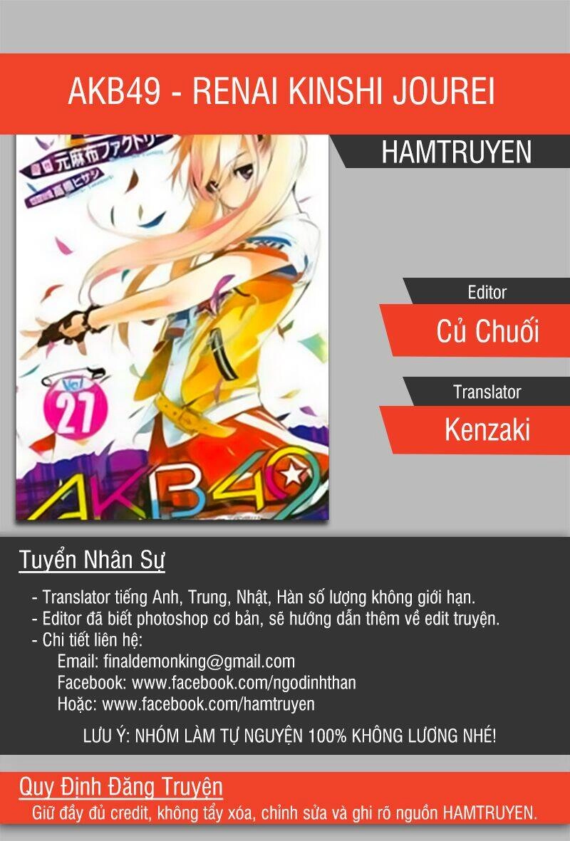 AKB49 - Renai Kinshi Jourei Chapter 138 - 1