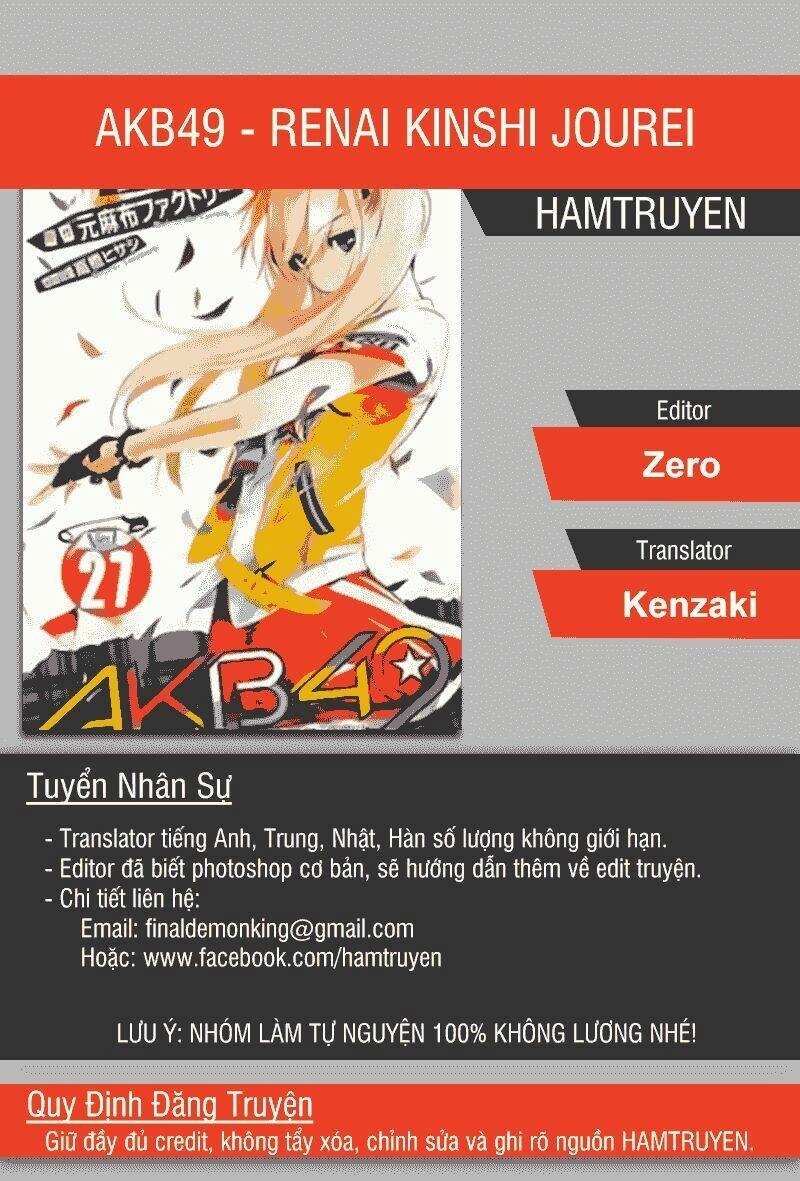 AKB49 - Renai Kinshi Jourei Chapter 144 - 1