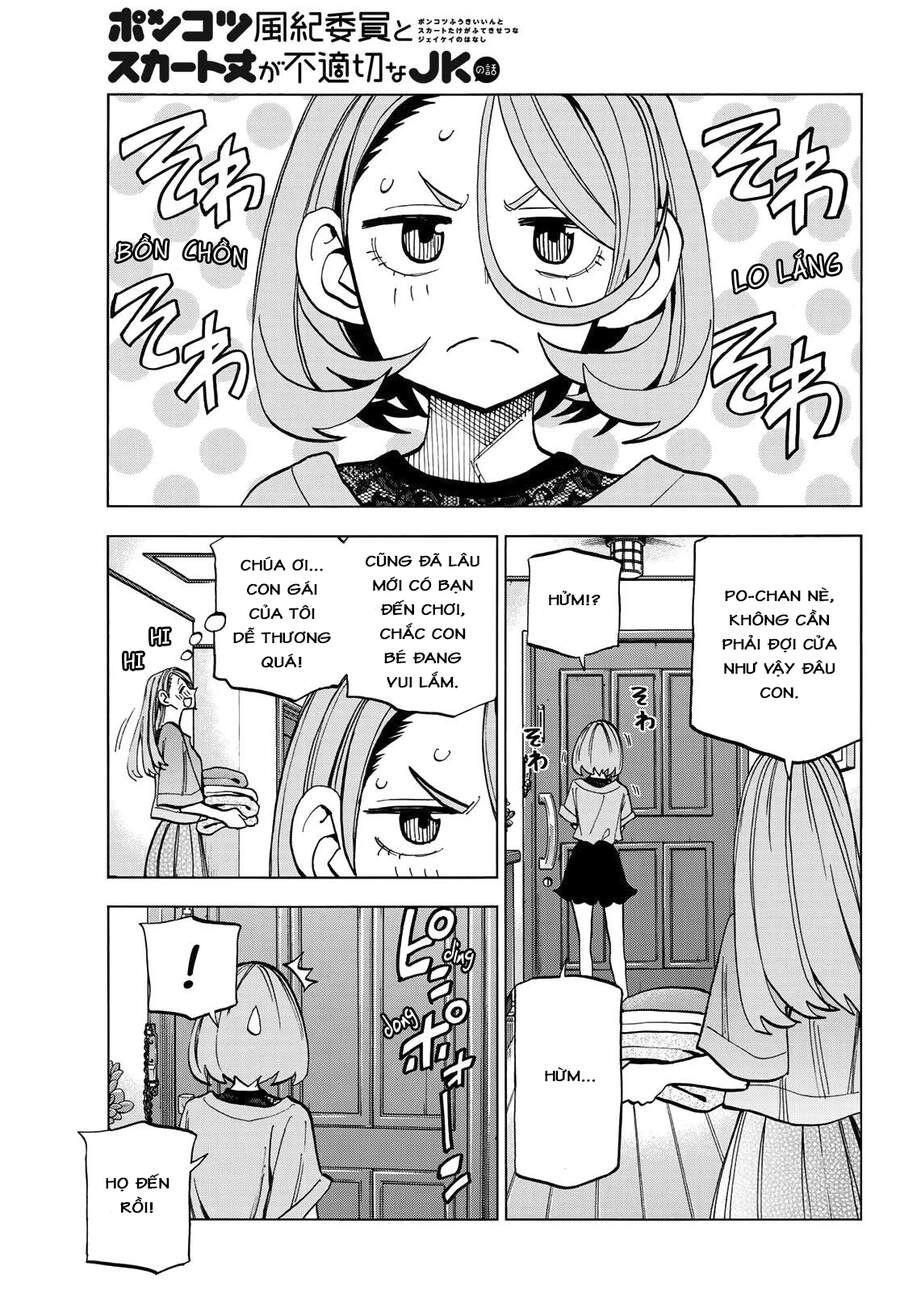 Ponkotsu Fuukiin To Skirt Take Ga Futekisetsu Na Jk No Hanashi Chapter 16 - 2