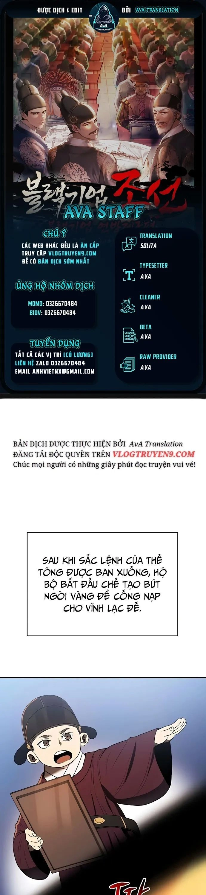 Vương Triều Đen Tối: Joseon Chapter 10 - 1