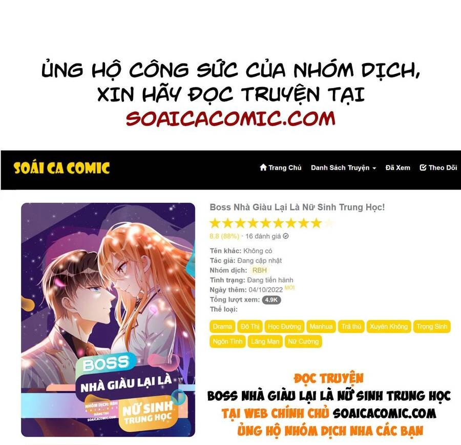 Boss Nhà Giàu Lại Là Nữ Sinh Trung Học! Chapter 19 - 1