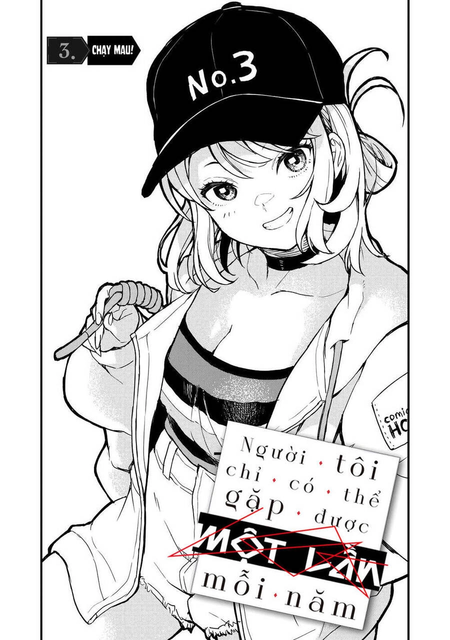 Câu Chuyện Về Em, Người Tôi Chỉ Có Thể Gặp Mỗi Năm Một Lần Chapter 3 - 4