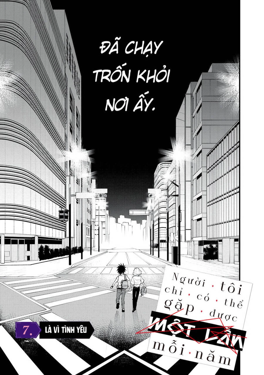 Câu Chuyện Về Em, Người Tôi Chỉ Có Thể Gặp Mỗi Năm Một Lần Chapter 7 - 8