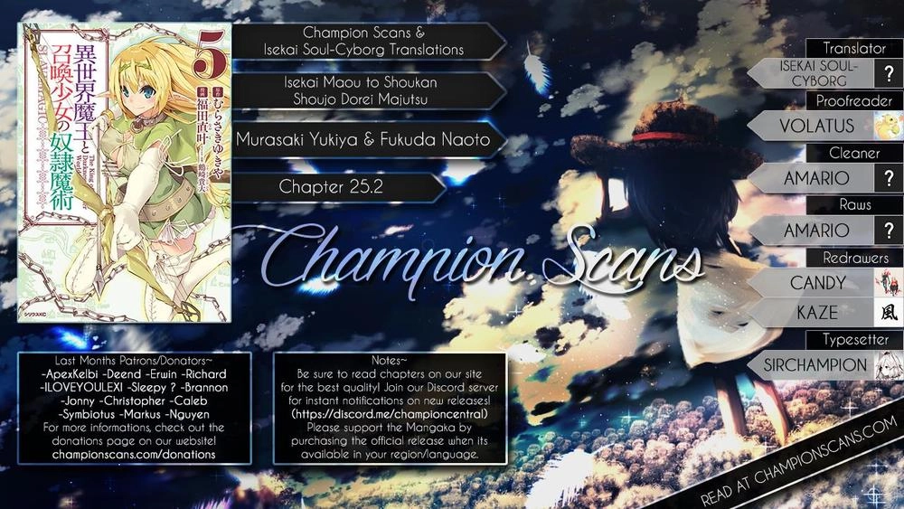 Isekai Maou To Shoukan Shoujo No Dorei Majutsu Chapter 25.5 - 2