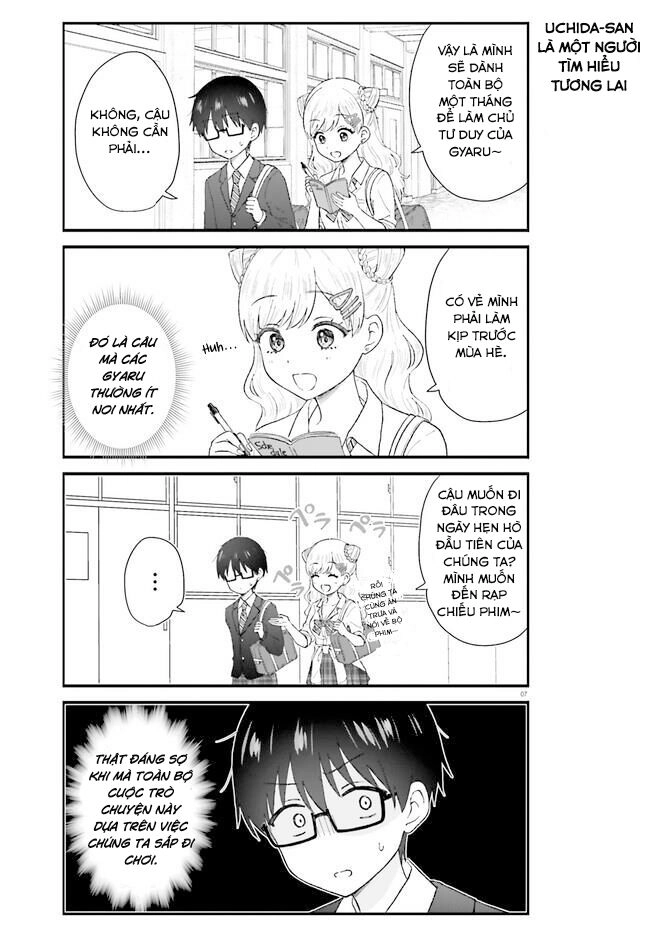 Uchida-San Chắc Chắn Không Phải Là Một Gyaru!!! Chapter 1 - 8