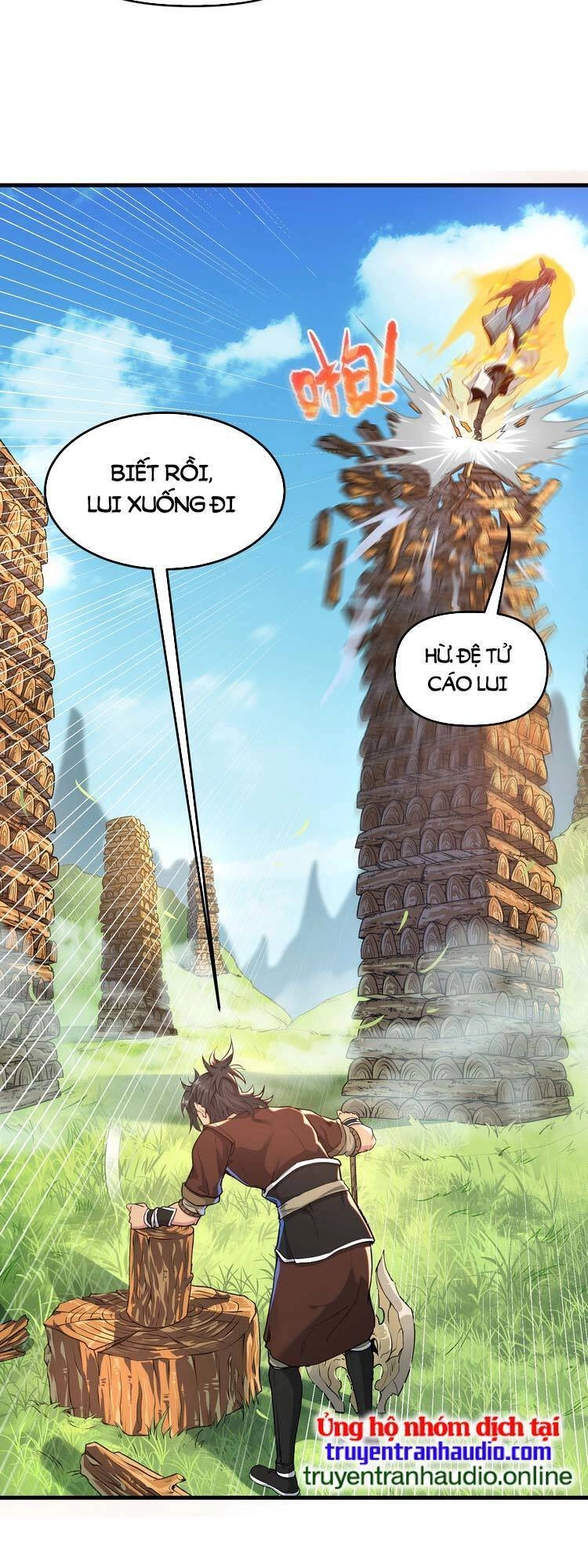 Chặt Củi 10 Năm, Tiên Tử Cầu Xin Ta Thu Nàng Làm Đồ Đệ Chapter 1 - 14