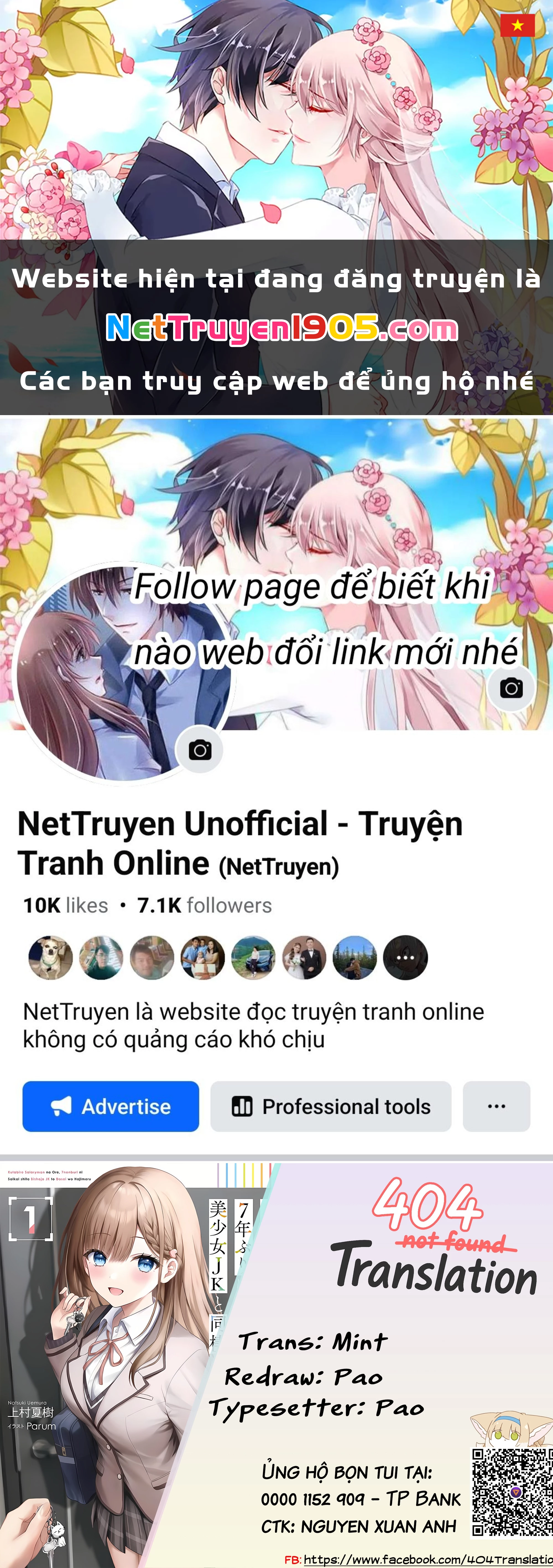 Kutabire Salarymen No Ore, 7 Nenburi Ni Saikai Shita Bishoujo Jk To Dosei Wo Hajimaru Chapter 9 - 1