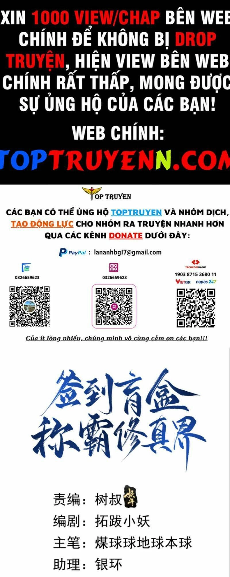 Đăng Nhập Blind Box Xưng Bá Tu Chân Giới Chapter 50 - 1