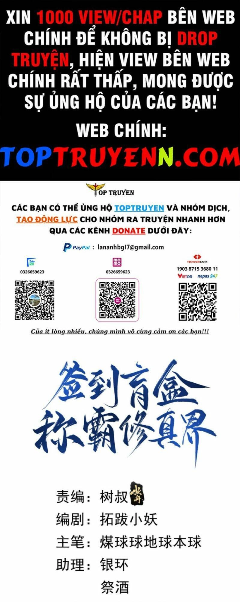 Đăng Nhập Blind Box Xưng Bá Tu Chân Giới Chapter 55 - 1