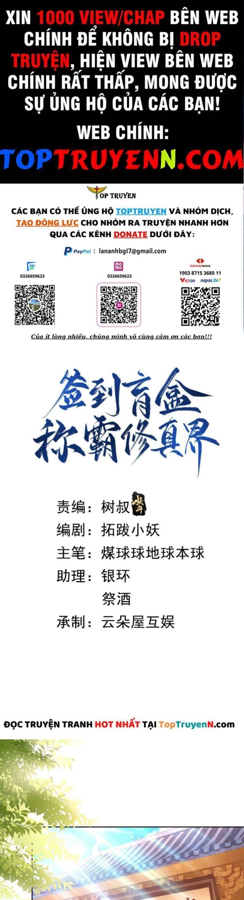 Đăng Nhập Blind Box Xưng Bá Tu Chân Giới Chapter 57 - 1