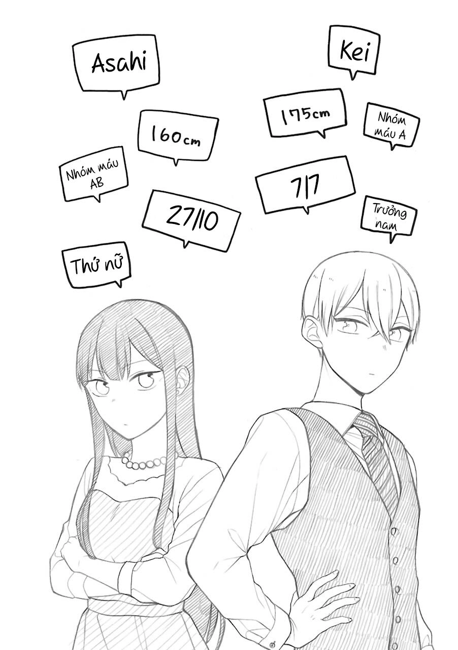 Naka No Warui Iinazuke No Hanashi Chapter 13.6 - 1