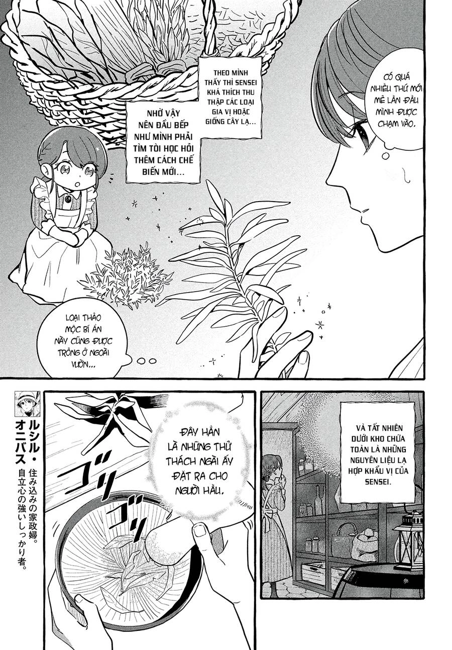 Cuộc Sống Khi Làm Hầu Gái Cho Pháp Sư Hướng Nội. Chapter 3 - 4