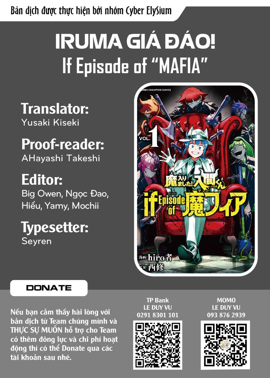 Mairimashita! Iruma-Kun: If Episode Of Mafia Chapter 3 - 1