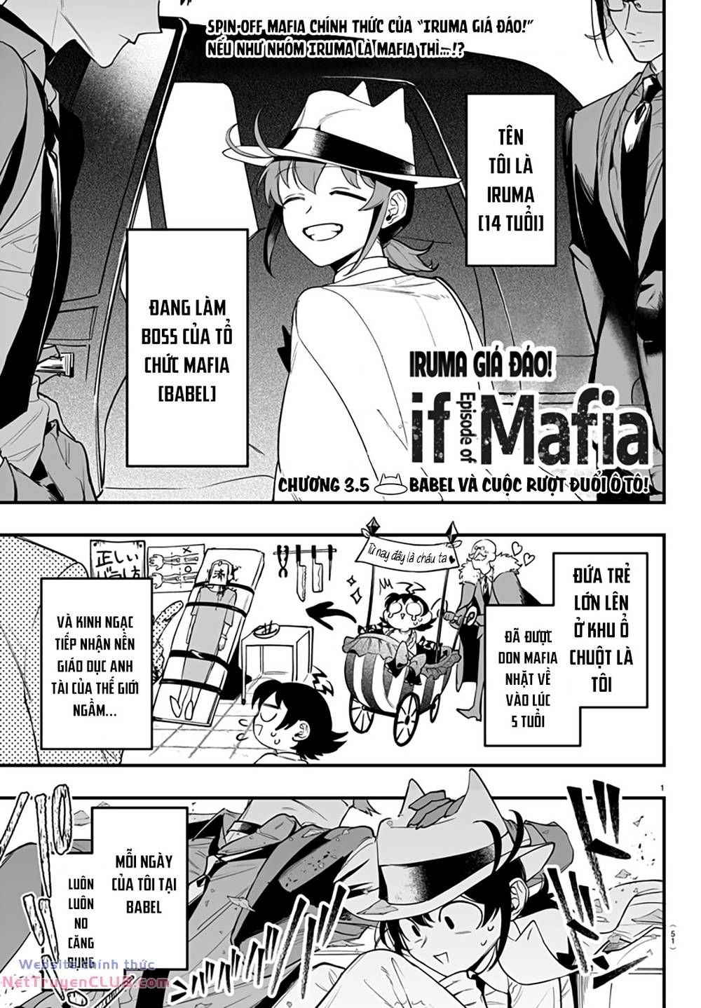 Mairimashita! Iruma-Kun: If Episode Of Mafia Chapter 3.5 - 3