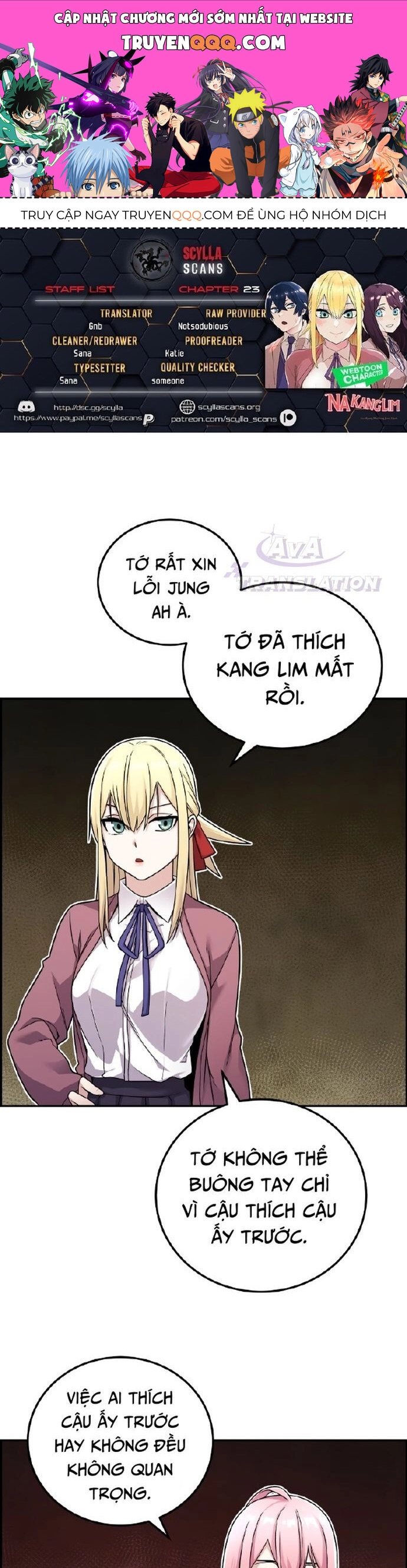 Nhân Vật Webtoon Na Kang Lim Chapter 23 - 1