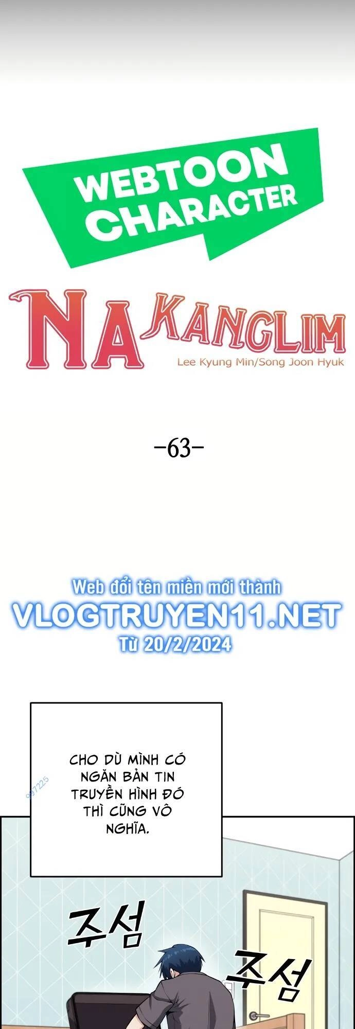 Nhân Vật Webtoon Na Kang Lim Chapter 63 - 13