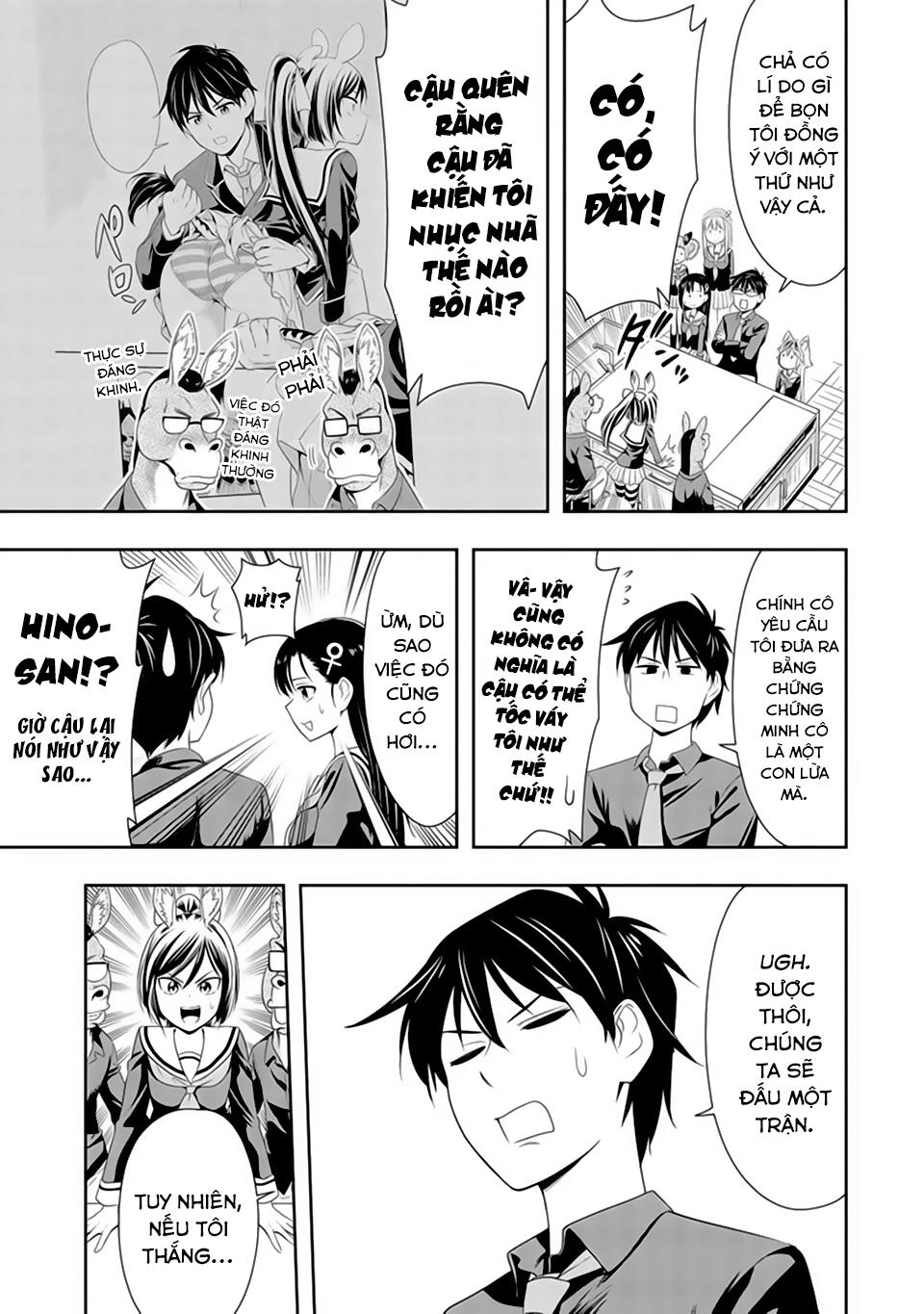 Murenase! Shiiton Gakuen Chapter 8 - 13