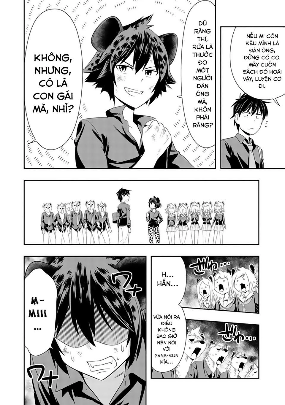 Murenase! Shiiton Gakuen Chapter 14 - 8