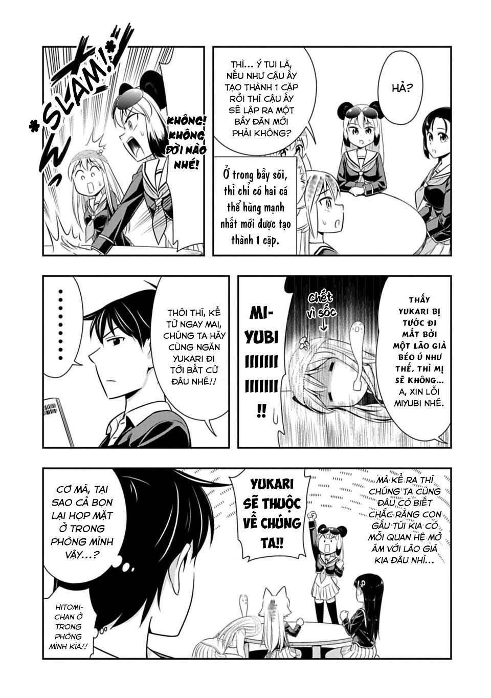 Murenase! Shiiton Gakuen Chapter 33 - 9