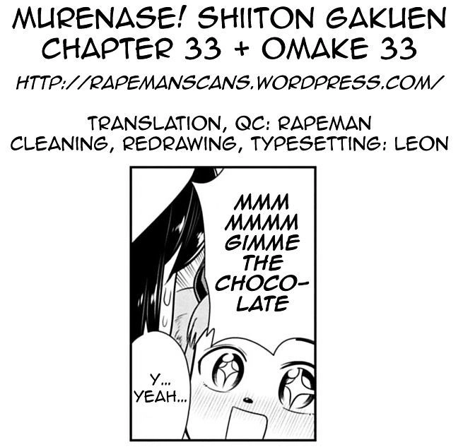 Murenase! Shiiton Gakuen Chapter 33.5 - 5